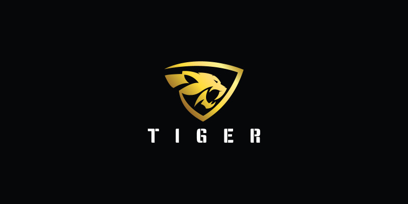 Tiger Strong Vector Logo Template 