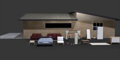 Luxury Interior Pack 3D Objects