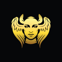 Valkyrie Norse God Logo Template 