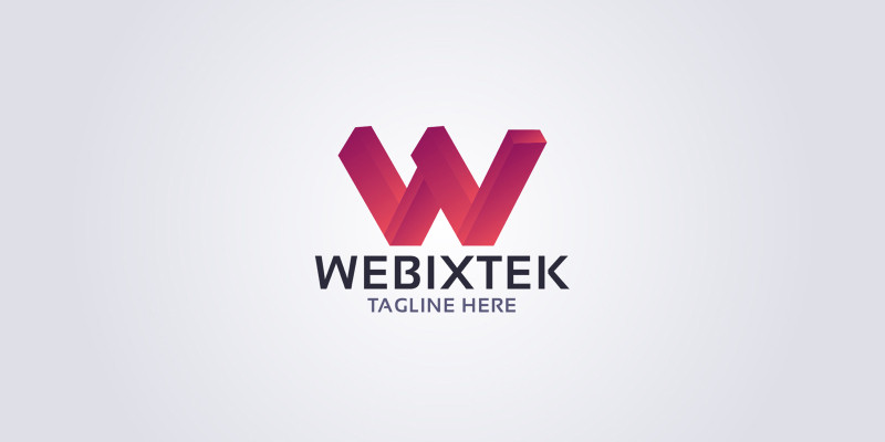 Webixtek Letter W Logo