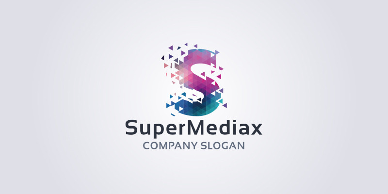 Super Mediax Letter S Logo