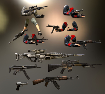 Hunter Attack Bundle 3D Object Screenshot 6