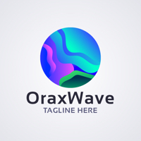 Orax Wave Letter O Logo