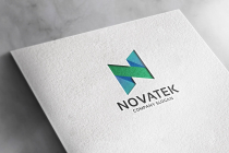 Novatek Letter N Logo Screenshot 2