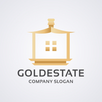 Gold Real Estate Logo