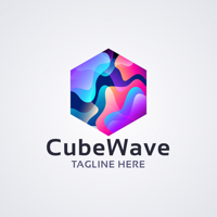 Cube Wave Logo