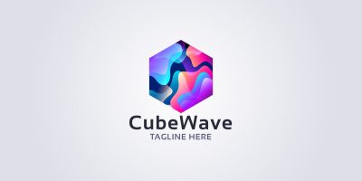 Cube Wave Logo