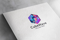 Cube Wave Logo Screenshot 2