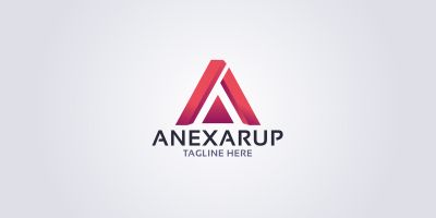 Anexarup Letter A Logo