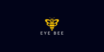 Bee Eye Vector Logo  Screenshot 1