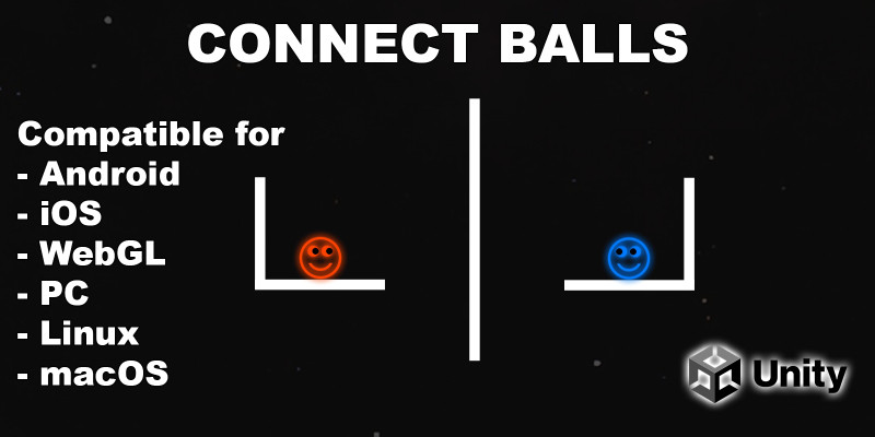 Connect Balls - Unity Game With AdMob Ads