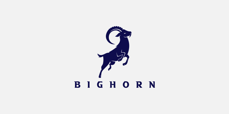 Bighorn Sheep Logo Template 