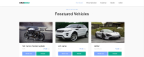 Car booking system with Admin and Frontend Screenshot 3