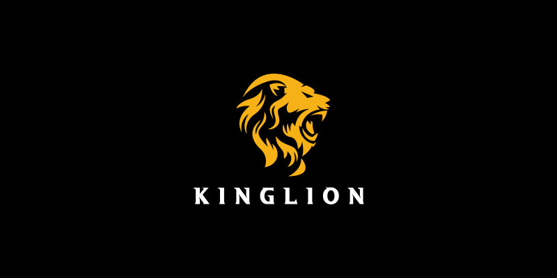 Lion Royalty Logo Template 