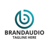 Brand Audio - Letter B Logo