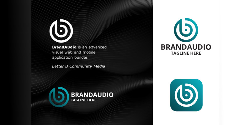 Brand Audio - Letter B Logo