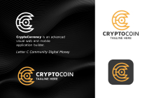 Crypto Coin Letter C Logo Template Screenshot 2