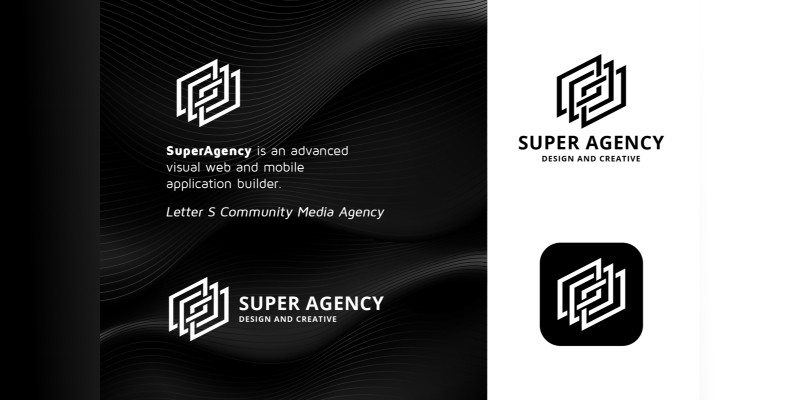 Super Digital Agency Logo Template