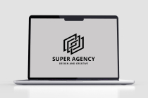 Super Digital Agency Logo Template Screenshot 1