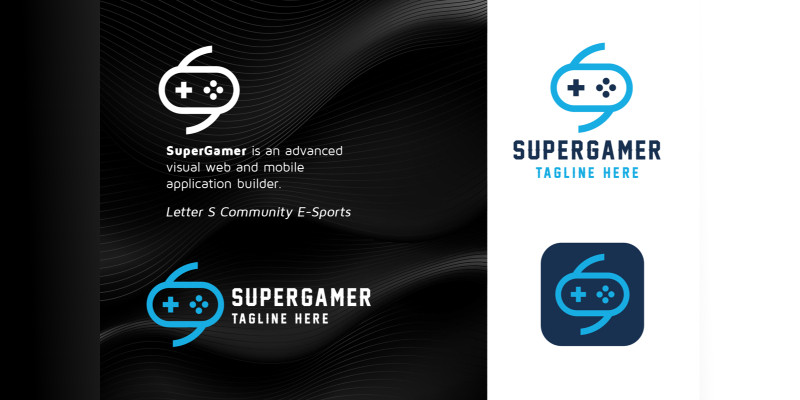 Super Gamer - Letter S Logo