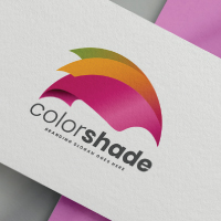 Color Shade Umbrella Logo