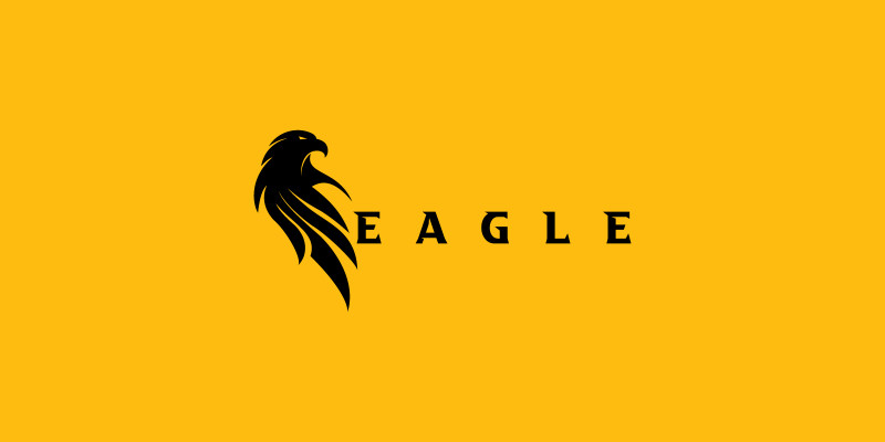 Eagle Feather Logo Template 