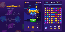 Jewel Match Game Assets Screenshot 1