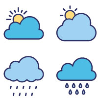 Weather Vector Icons Pack