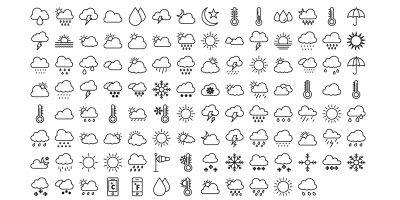 Weather Vector Icons Pack