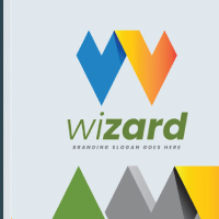 Wizard Style and Fashionable W Logo