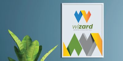 Wizard Style and Fashionable W Logo