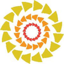 Abstract Sun Logo Screenshot 1