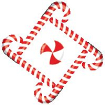 Candy Cane Logo Screenshot 2