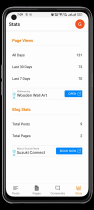 Blogger Advance Editor - Android App Source Code Screenshot 3