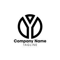 Modern Minimalist Y Letter Logo Design