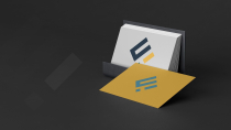 Modern Minimalist E Letter Logo Design Screenshot 2