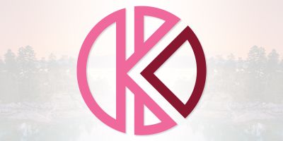 Modern Minimalist K Letter Logo Design