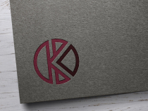 Modern Minimalist K Letter Logo Design Screenshot 4