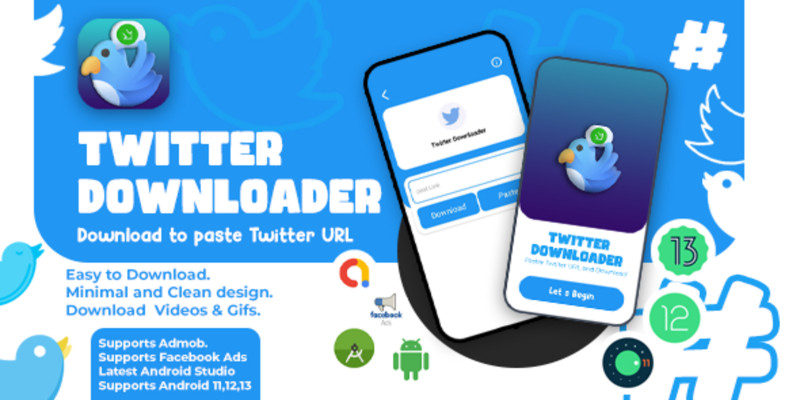 Video Downloader for Twitter-  Android App