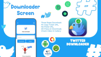 Video Downloader for Twitter-  Android App Screenshot 1