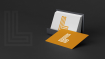 Modern Minimalist L Letter Logo Design Screenshot 2