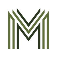 Modern Minimalist M Letter Logo Design