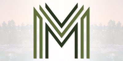 Modern Minimalist M Letter Logo Design