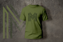 Modern Minimalist M Letter Logo Design Screenshot 1