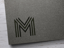 Modern Minimalist M Letter Logo Design Screenshot 4