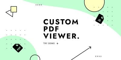 Custom PDF Viewer - JavaScript