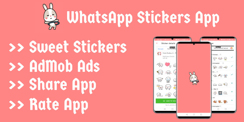 WhatsApp Stickers App Offline With AdMob 