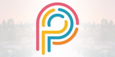 Modern Minimalist P Letter Logo Design