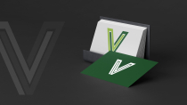 Modern Minimalist V Letter Logo Design Screenshot 2