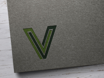 Modern Minimalist V Letter Logo Design Screenshot 4